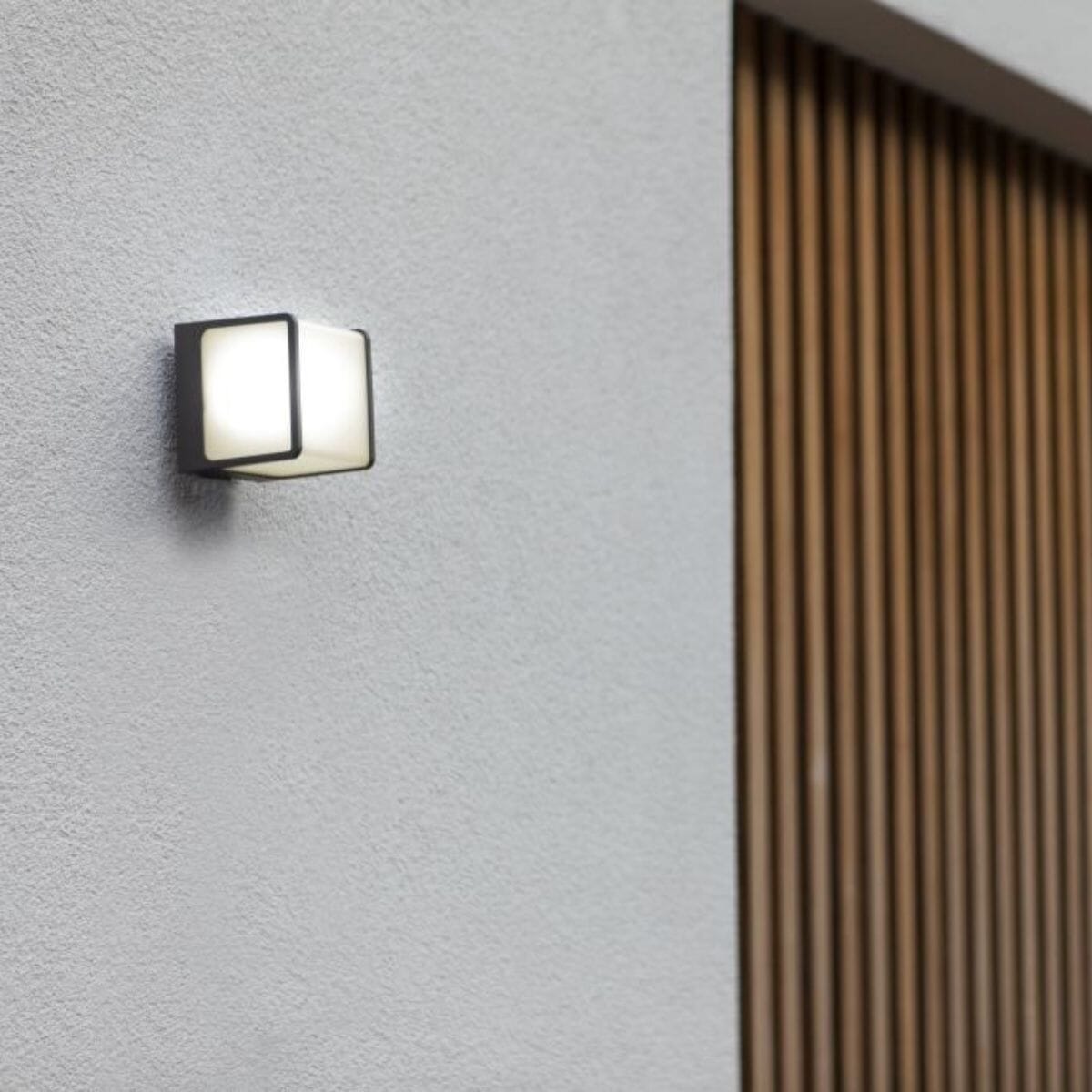 Doblo Wall Light - Matt Black Wall Lights Lutec 