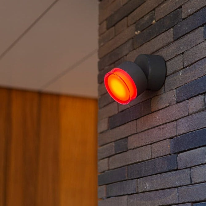 Dropsi Smart RGB Colour Change LED Wall Light - Dark Grey Wall Lights Lutec 