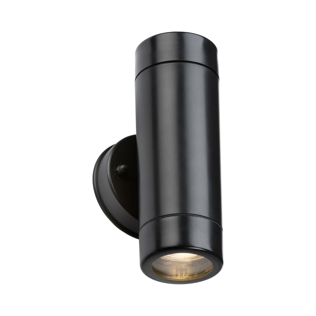 Eamon Polycarbonate Up/Down Wall Light - Black Wall Lights Knightsbridge 