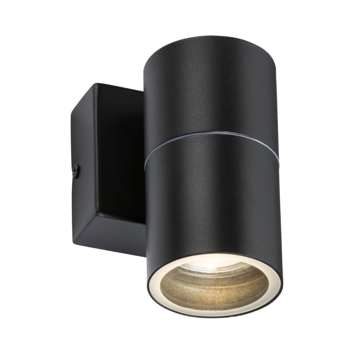 Fixed Single Wall Light - Black Wall Lights Knightsbridge