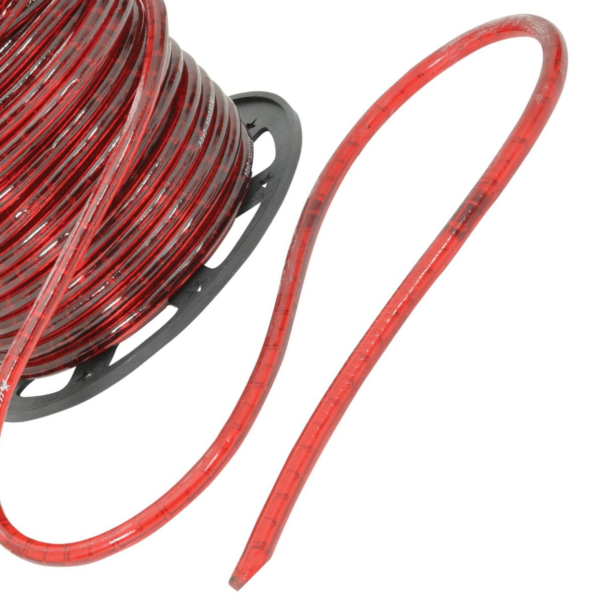 Lyyt 230V Rope Light - Red (Custom Length) Rope Lights Lyyt 5M 