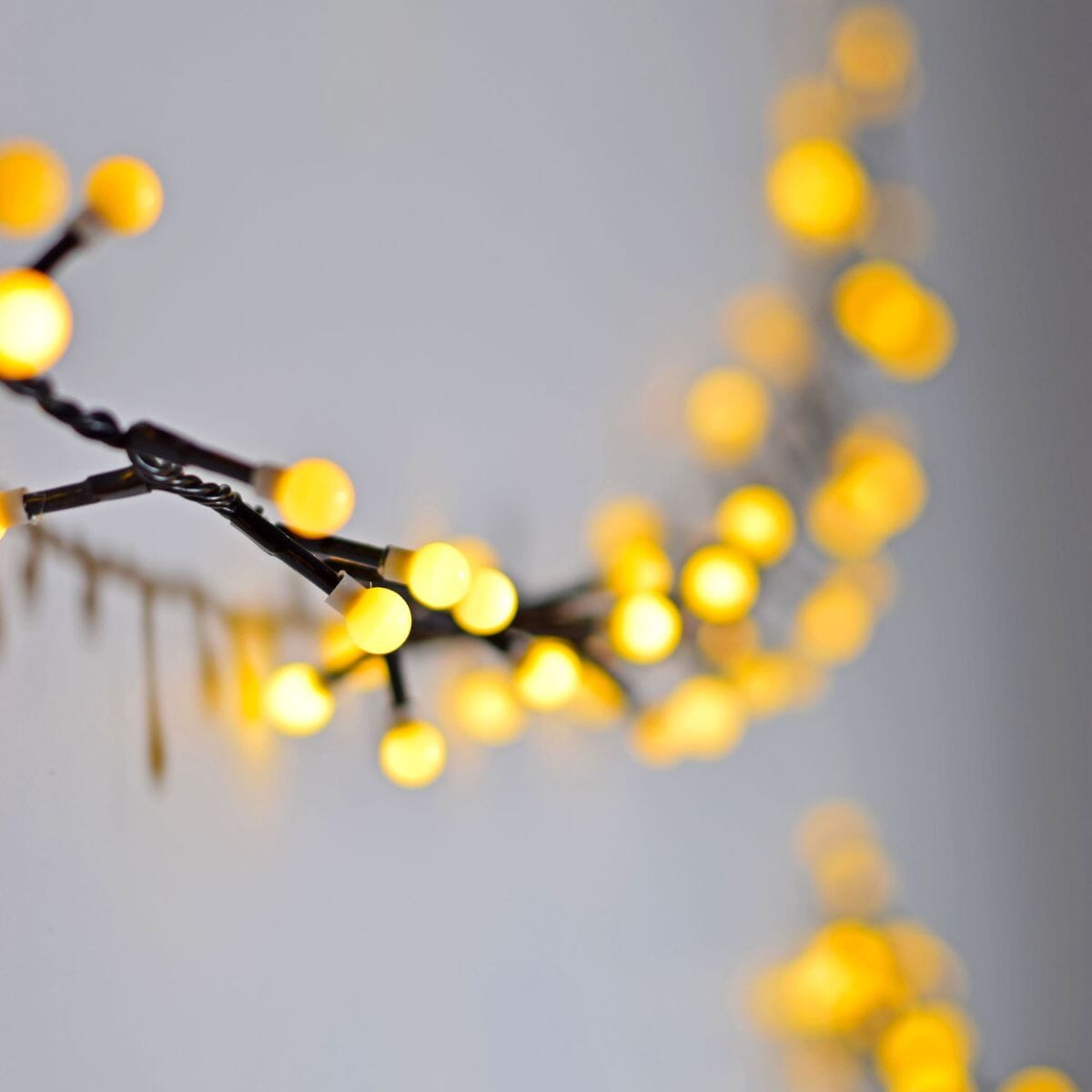 Mini Warm White Berry String Lights with Timer - 12 Metres String Lights Lyyt 