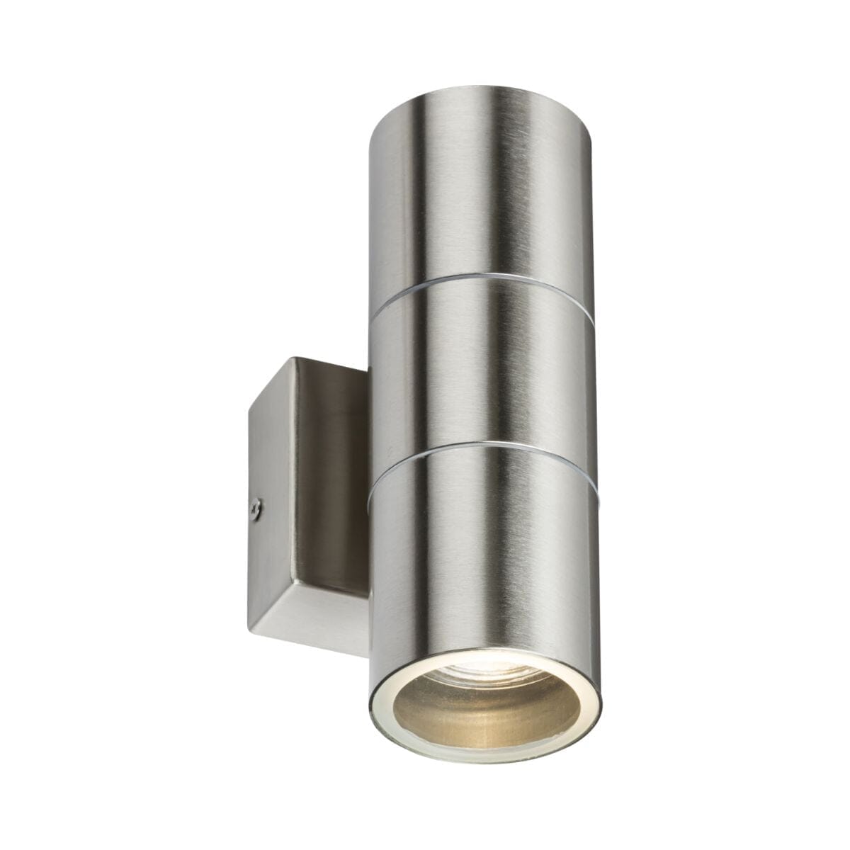 Up and Down Wall Light - Brushed Chrome Wall Lights Knightsbridge